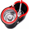 360° Spin Mop & Bucket Set – Hands-Free Microfiber Floor Cleaning System with Stainless Steel Handle