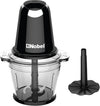 nobel electric glass food chopper & mincer – 1.2l multi-function kitchen chopper with powerful motor