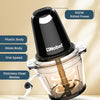 Nobel Electric Glass Food Chopper & Mincer – 1.2L Multi-Function Kitchen Chopper with Powerful Motor